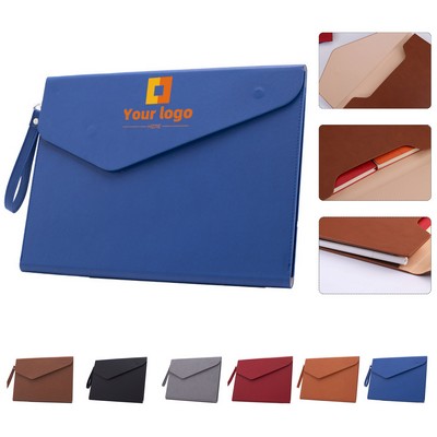 PU Leather A4 File Folder