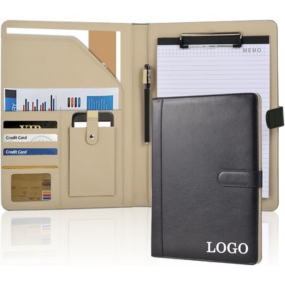Superior Faux Leather Portfolio Resume Folder