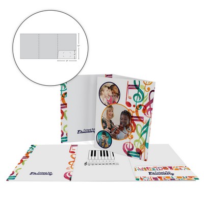 Tri-Panel Folder with 1 Right Pocket