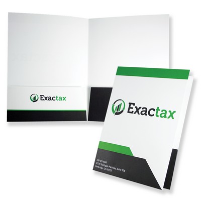 Quick Ship 2PMS Ink Colors Printed Economy 9x12 Pocket Folder