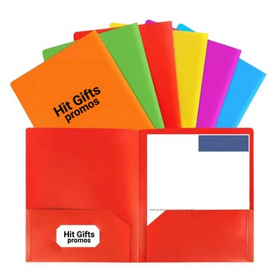 Poly Folders with Card Slot