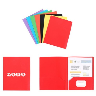 Plastic Pocket Folder