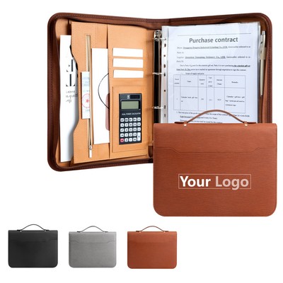 Business Portfolio Organizer W/Handle