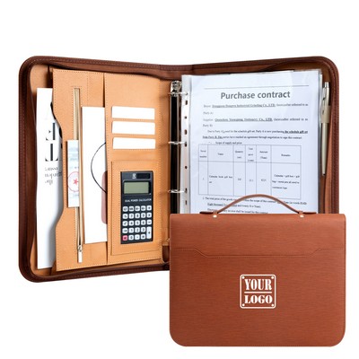 Business Portfolio Organizer W/Handle